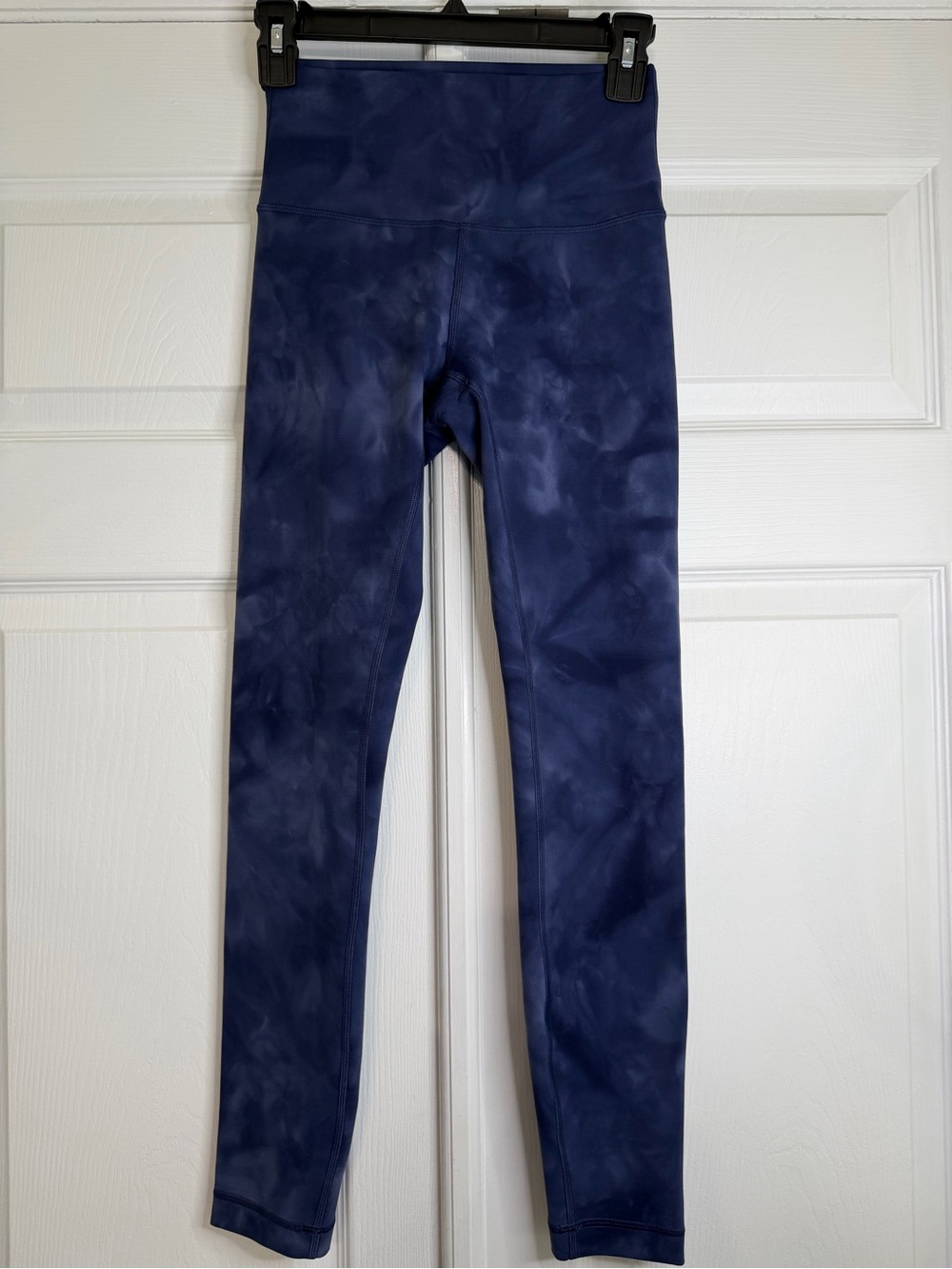 lululemon athletica Wunder Train Navy Tie-Dye High-Rise Leggings